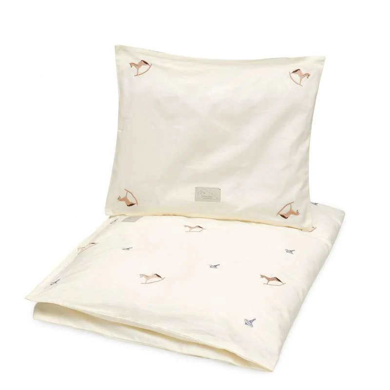 Cam Cam Copenhagen Bedding - Baby - Embroidered - GOTS - Vintage Toys