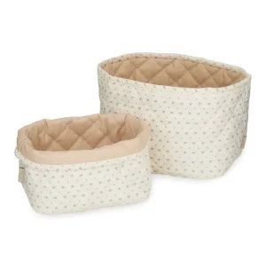 Cam Cam Copenhagen Quilted Storage Baskets - 2 pcs. - OCS - Rowan