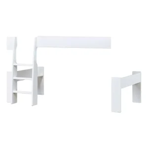 Hoppekids PURE - Mid-high Bed Module - 90x200 cm - White