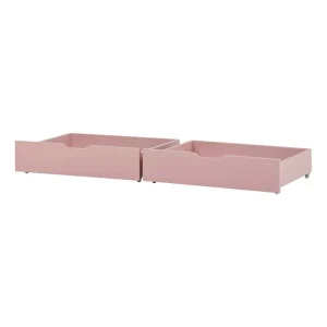 Hoppekids Drawer set on wheels - 2 pcs. (Multiple sizes) - Pale Rose