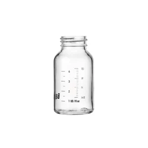 BIBS Bottle - Accessories - Small Baby Bottle - Glass - 120ml