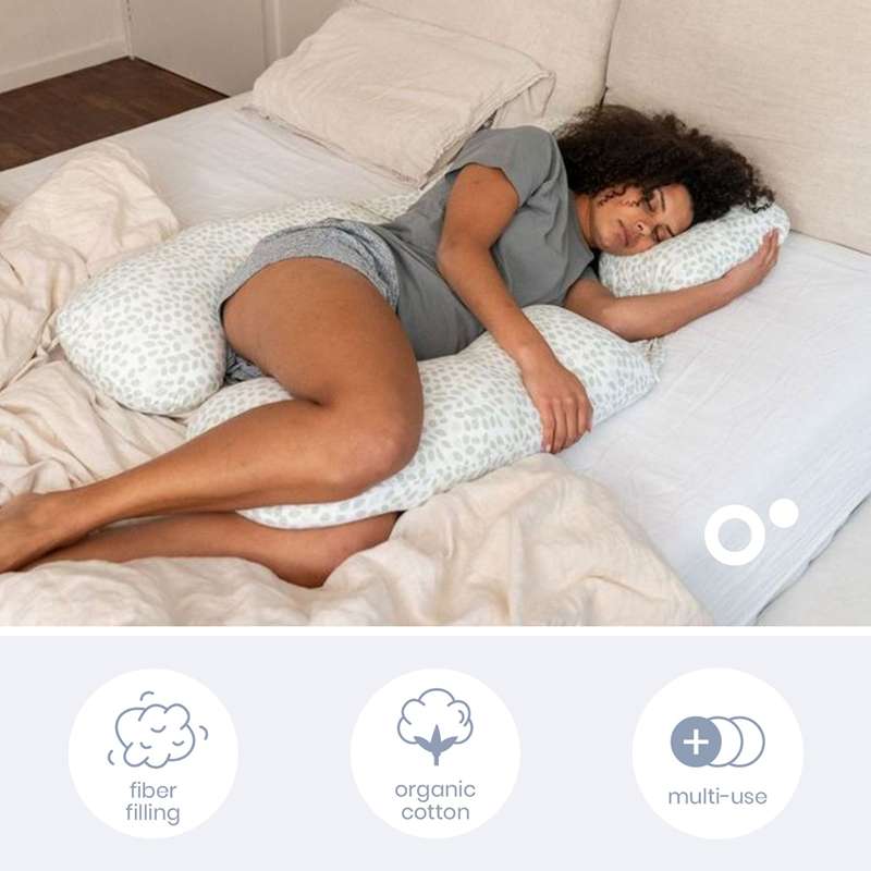 Doomoo Pregnancy Pillow - Maxi Leaf Green - Image 3