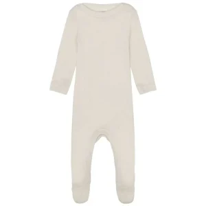 Engel Natur Sleepsuit with feet - Wool/Silk - Natural