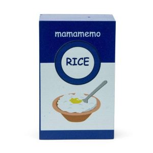 MaMaMeMo Toy food in wood - Groceries in a package