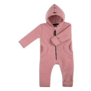 Pure Pure Overall - Wool Fleece - Shadow Rose