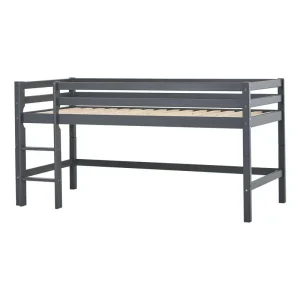 Hoppekids ECO Dream - My Color Half-High Bed - 90x200 cm. - Smoked Pearl