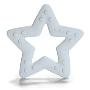 BIBS Play - Baby Bitie Teether - Star - Baby Blue