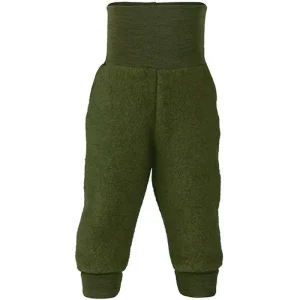 Engel Natur Baby Pants - Wool Fleece - Reed Melange
