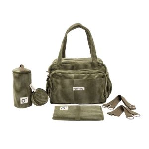 Doomoo Changing bag w. Accessories - Manchester Khaki
