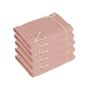 Oh'Naturel Organic Cloth Diapers - 5-pack - Rose