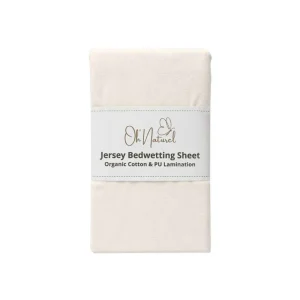 Oh'Naturel Organic Sheet - 37x96 cm. - Waterproof/Pram