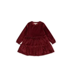 Konges Sløjd Jingle Dress - GRS - Red Dahlia