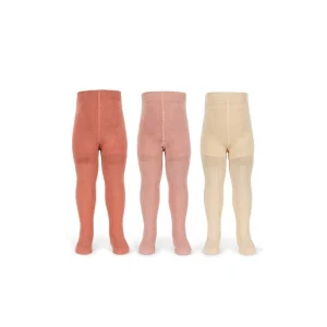 Konges Sløjd Tights - Pointelle - 3-pack - Rose Mix