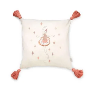 Cam Cam Copenhagen Pillow - Embroidered - OCS - Ballerina