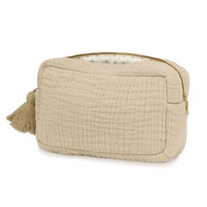 Cam Cam Copenhagen Muslin Toiletry Bag - OCS - Latte