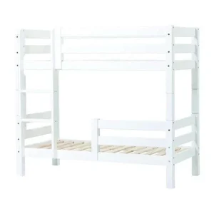 Hoppekids ECO Luxury - Bunk bed m. 1/2 Bed rail - 150 cm. - Multiple Sizes - White